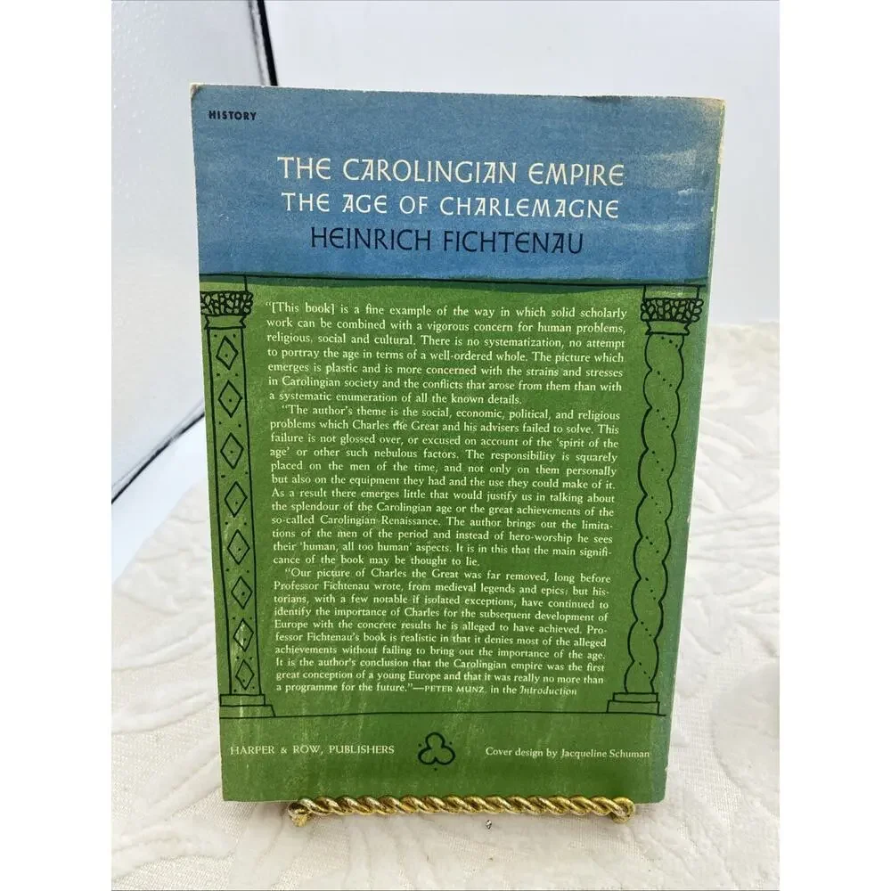 Harper Torch Books The Carolingian Empire The Age of Charlemagne 1964 Heinrich F